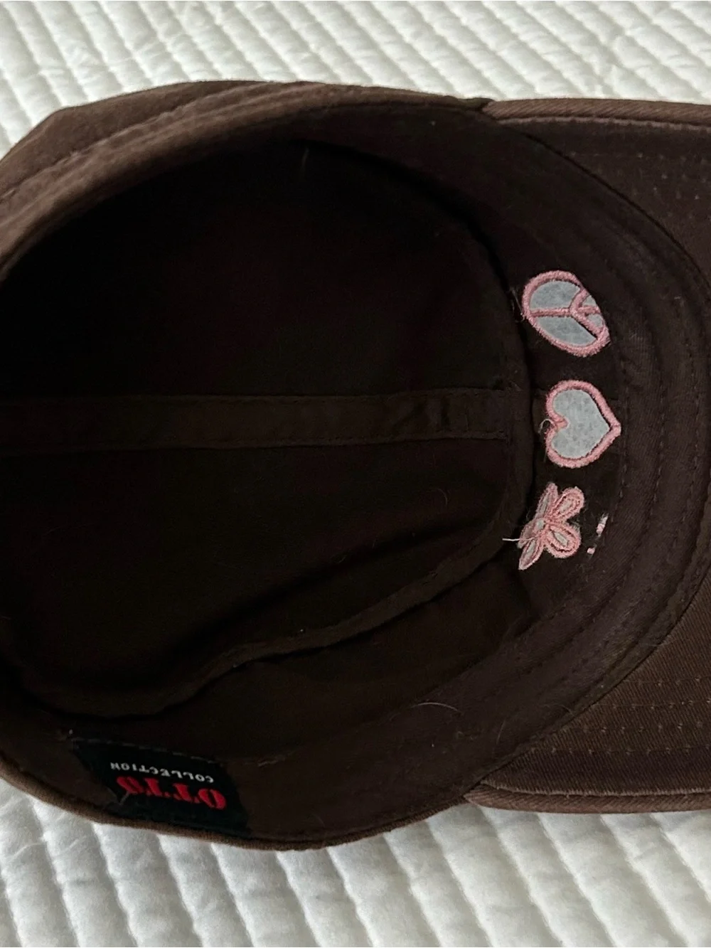 OTTO Peace Love Aloha Embroidered Cap